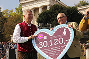 30.120 € gingen von der Münchner Wiesn-Stiftung an diverse Projekte (©Foto. Martin Schmitz)